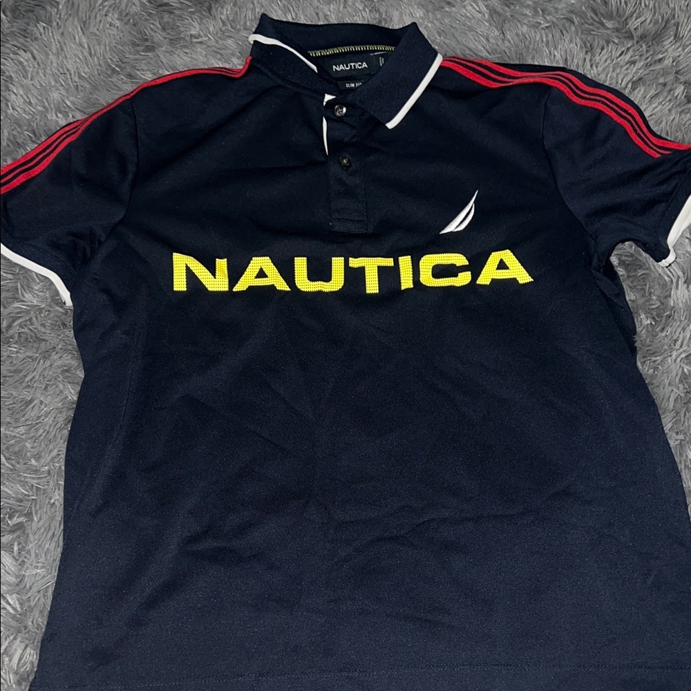 Men’s Slim Fit Nautica Polo